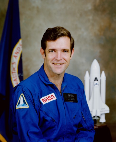 Astronaut Francis R. Scobee