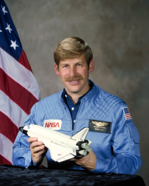 Astronaut Sherwood C. Spring, pilot