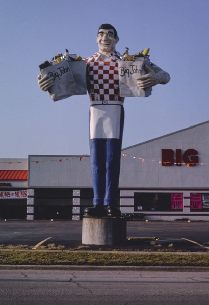 1990s United States -  Big John statue