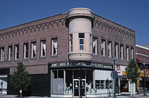 Early 2000s United States -  Corner Building Caldwell Idaho ca. 2004