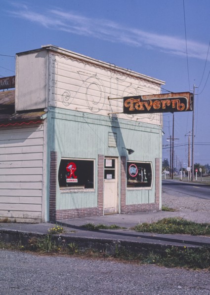 1980s America -  Bellows Tavern, Burlington, Washington 1987