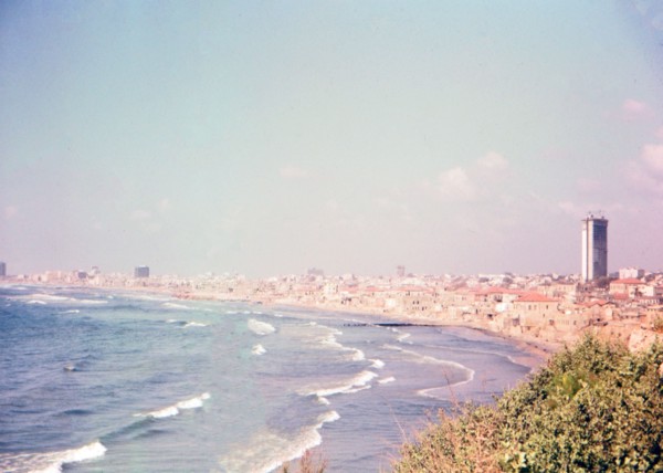 View looking toward Jaffa from Haifa