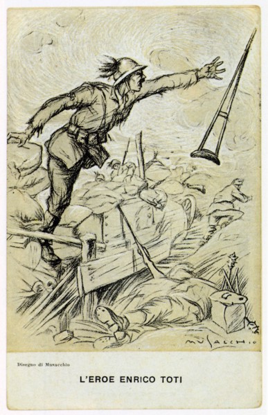 The hero Enrico Toti