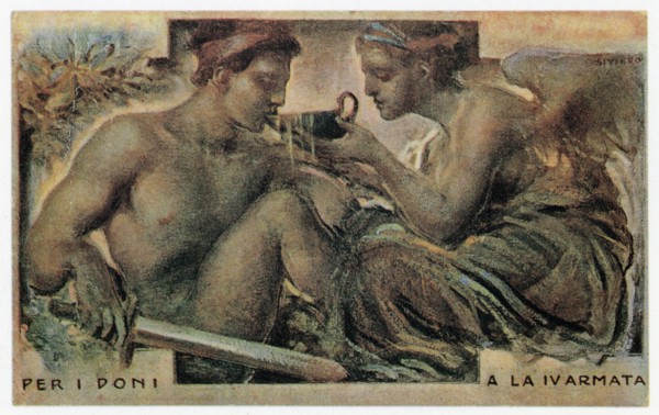 Postcard for gifts to the 4th Army