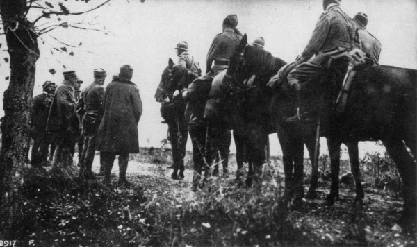 The Austrian plenipotentiaries present themselves to negotiate the surrender