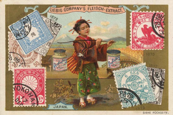 Picture Series Countries And Stamps And Motives