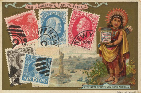 Picture Series Countries And Stamps And Motives