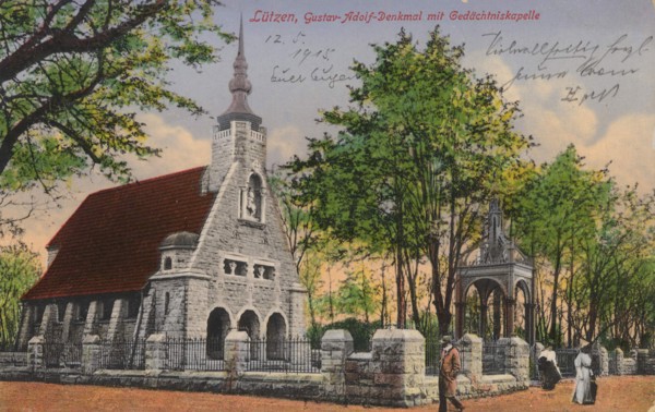 Gustav Adolph Monument And Memorial Chapel In Lützen