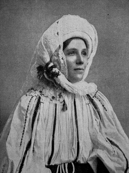 Woman From Transylvania In The Costume Of Sibiu
