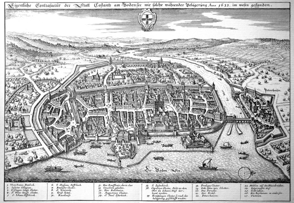 Constance On Lake Constance In The Middle Ages