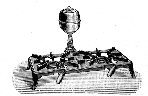 Two-Burner Stove Stove From 1895