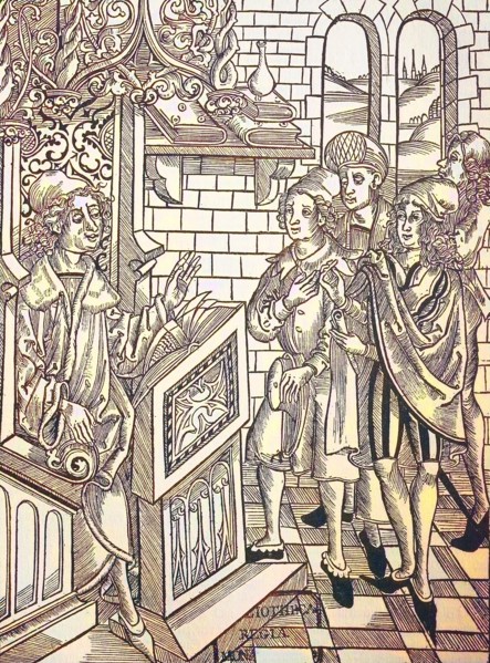 University Teachers And Students In Different Costumes