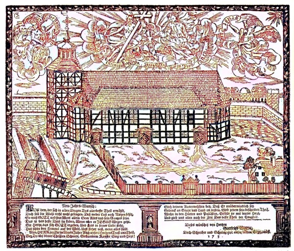 New Year'S Wish Of The Schoolmaster Gottfried Waden