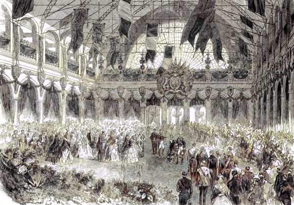 Arrival Of Queen Victoira Of England