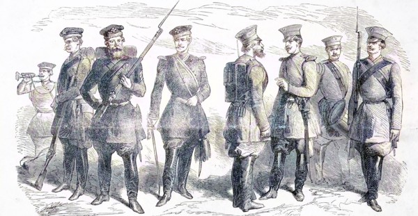 Various Was Uniforms