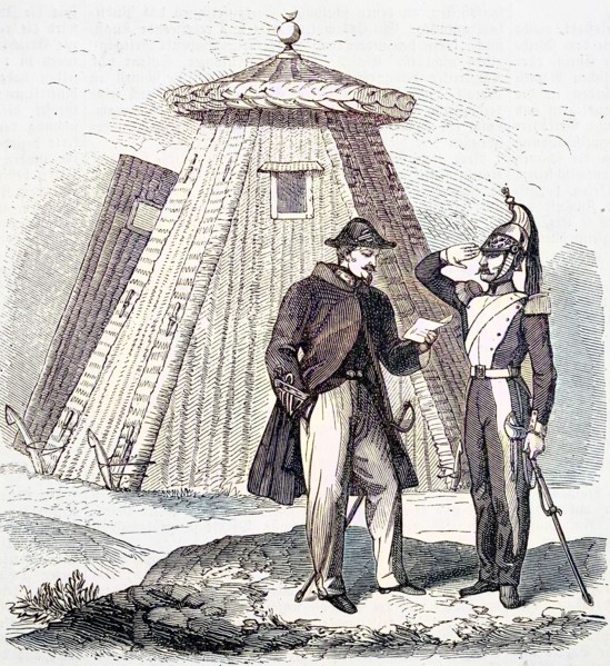 The New Kind Of Tents Were Made Of Willows