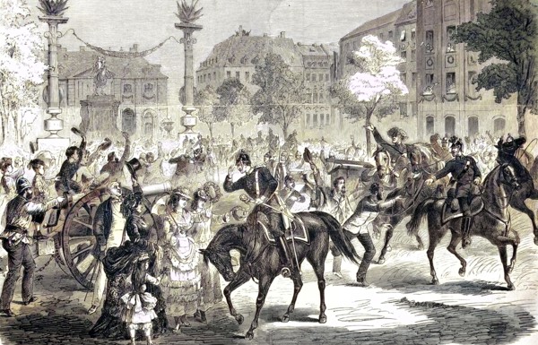 The Troop Entrance Ceremony In Dresden On July 11