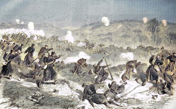 Expulsion Of The French From The Heights At Villiers By The 3Rd Battalion Of The Royal Saxon Infantry Regiment No.106 On November 30Th