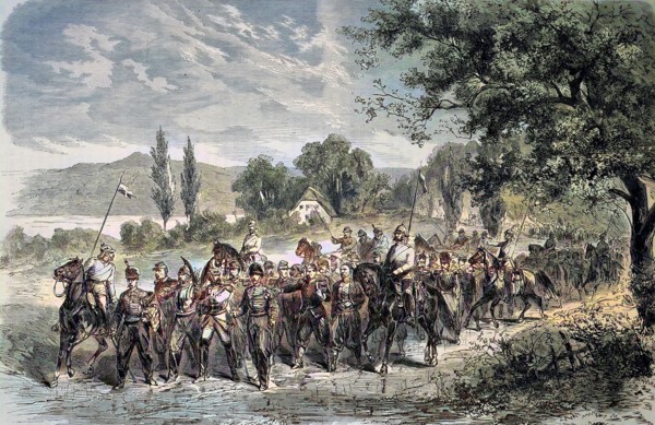 Prisoner Transport From Metz Through The Moselle Valley