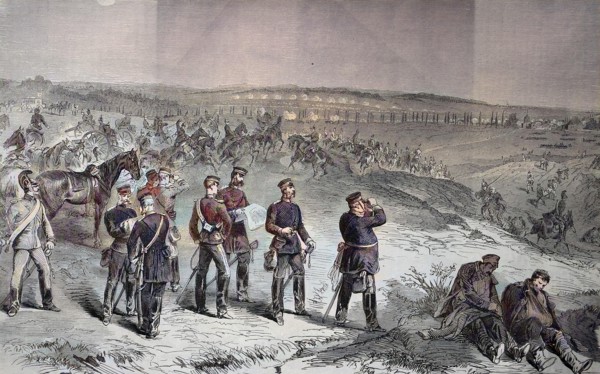 Attack Of The Saxons At Sainte-Marie-Aux-Chenes On 18 August