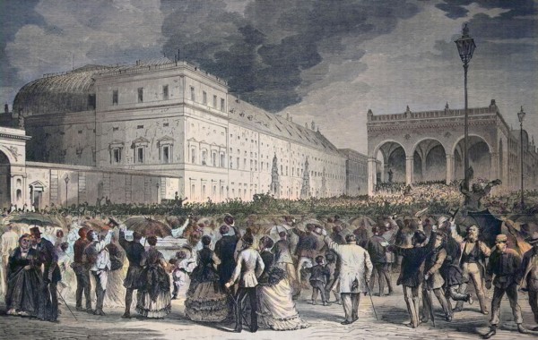 National Homage To The Royal Residence In Munich On July 17