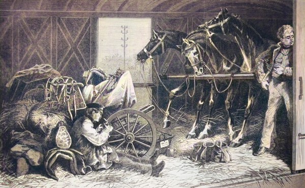 Cavalry Transport By Rail