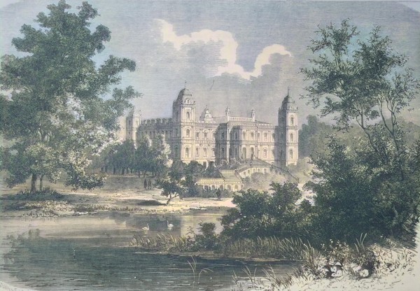 Castle Ferrieres At Paris