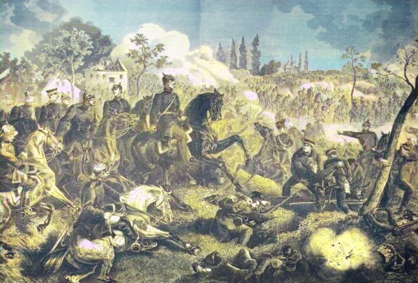 King William In The Battle Of Gravelotte