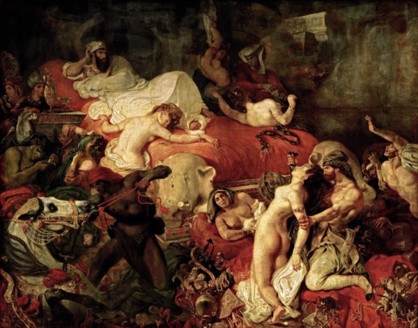 The Death Of Sardanapal