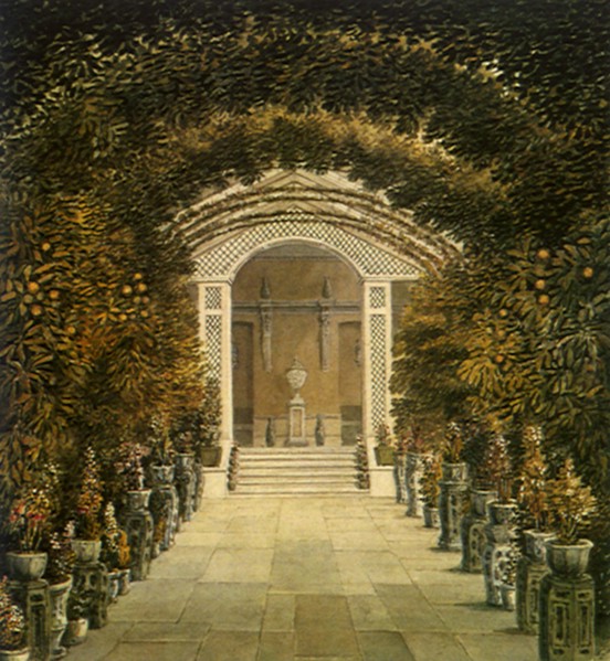 A Conservatory on Repton's Plan