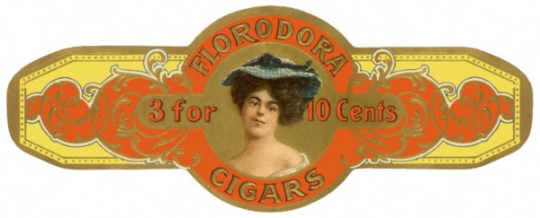 Woman, Hat Cigar Band