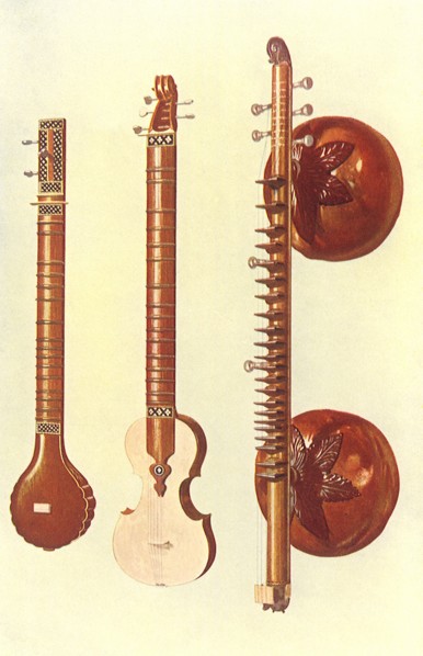 Sitar and Vína