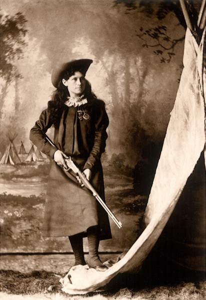Annie Oakley.