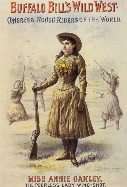 Annie Oakley.