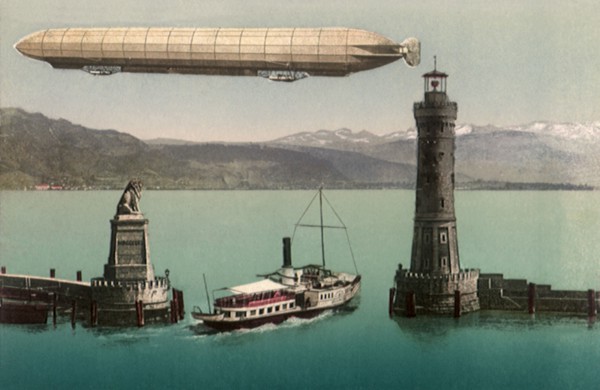 Flying Zeppelin.