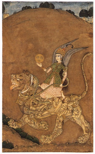 Indian Deity and Leo.