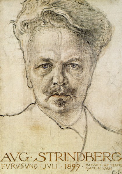 August Strindberg.