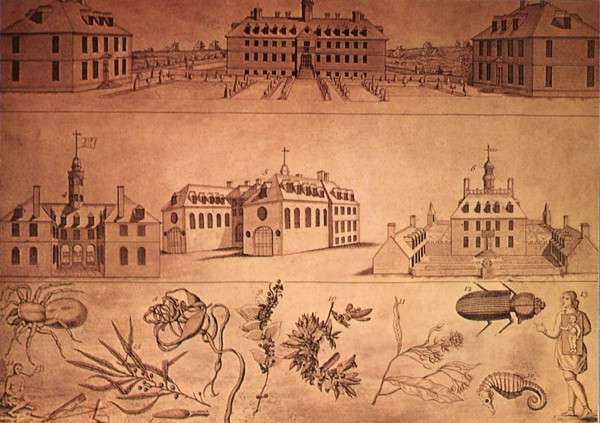 William and Mary College and Indian School 1735.