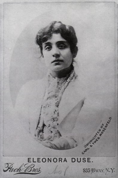 Eleonora Duse.