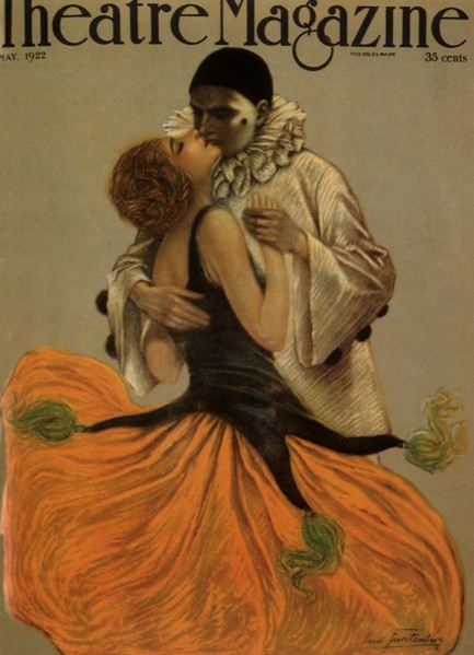 Clown dancing with Woman.