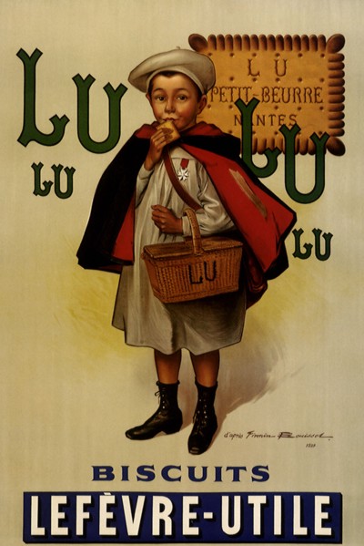 Advertisement for Lefevre-Utile Biscuits.