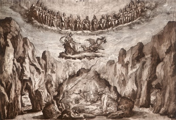Project for the Drcor and Staging of an Interlude.