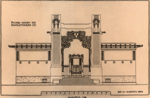 Facade facing the Ringstrasse.