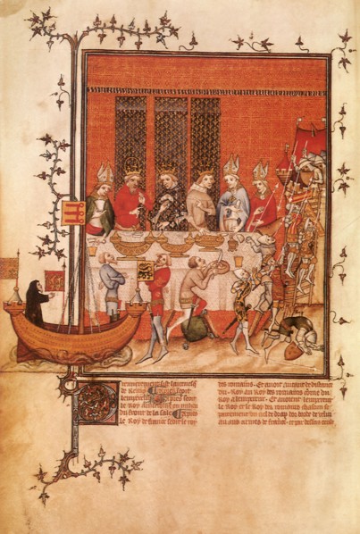 Siege of Jerusalem at End of the First Crusade.
