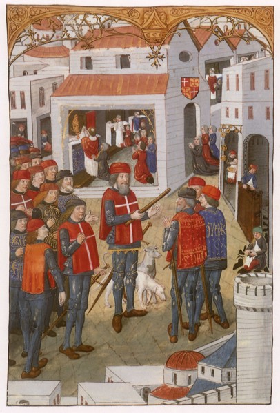 Knights Hospitaller prepare for Battle.