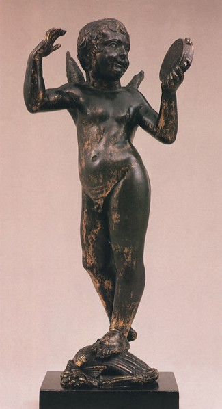 Putto with Tambourine.