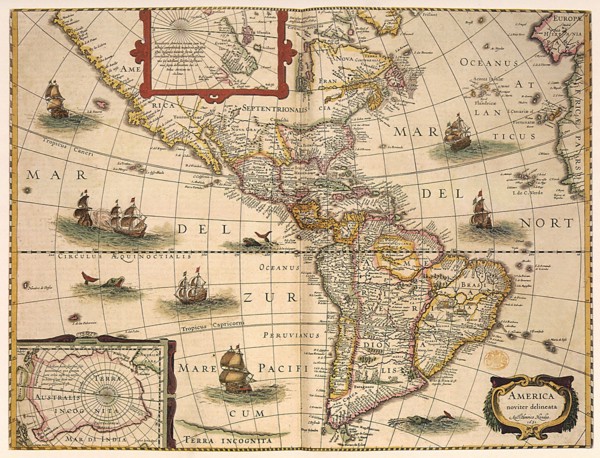 America noviter delineata.