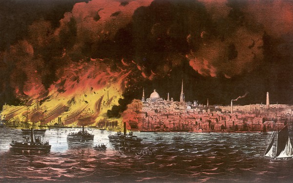 The Great Fire at oston.