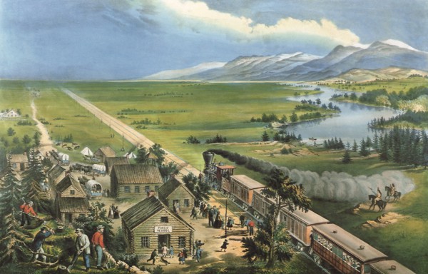 Across the Continent / Westward the Course of Empire.