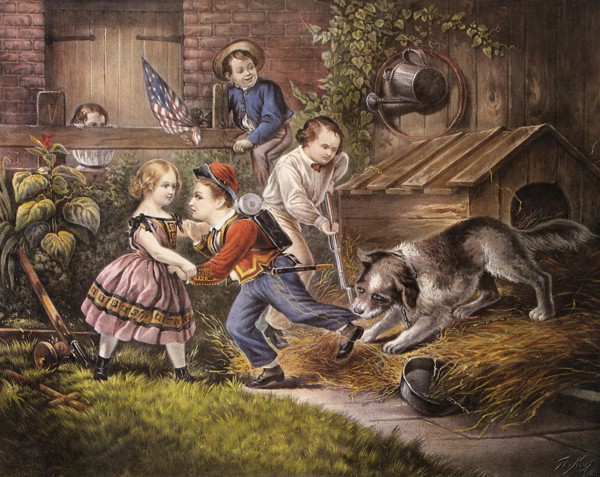 The Attack on the 'Home Guard'.